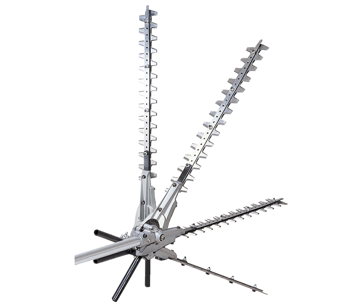 Articulating Hedge Trimmer Attachment