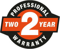 2 Year Professional Warranty